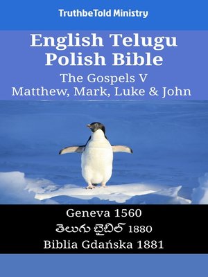 cover image of English Telugu Polish Bible--The Gospels V--Matthew, Mark, Luke & John